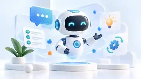 Minh họa AI và Robot trợ lý