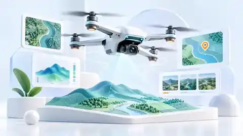 Minh họa UAV khảo sát và lập bản đồ